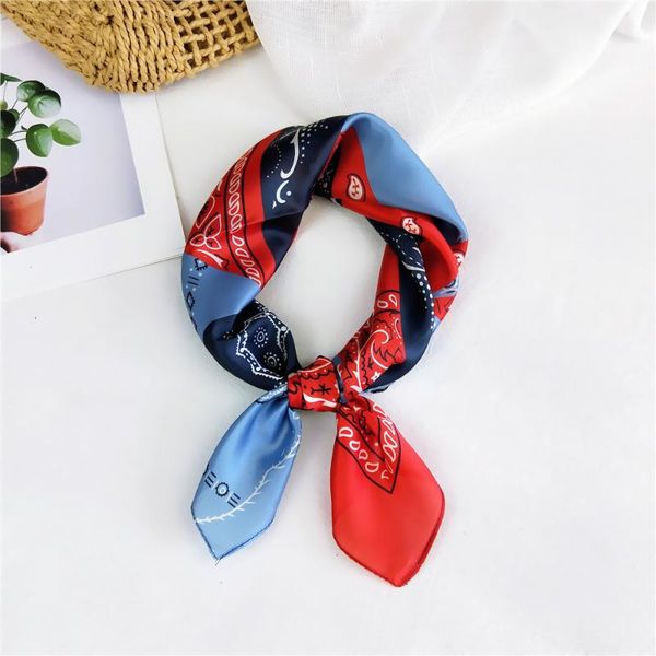 scarves printed small silk scarf spring woman luxury square fashion shawl summer neck female hijab shawls/wraps, Blue;gray
scarves printed small silk scarf spring woman luxury square fashion shawl summer neck female hijab shawls/wraps, Blue;gray