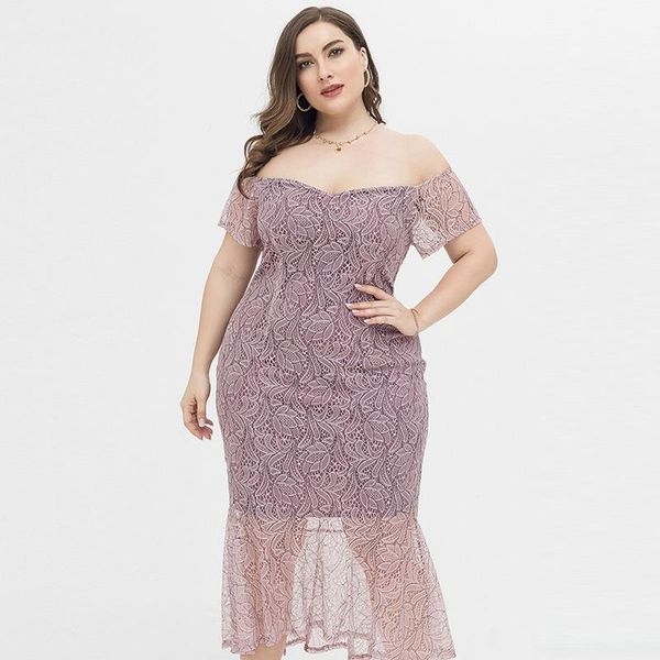 plus size dresses lace dress woman 2021 summer strapless short sleeve floral evening party slim bodycon mermaid, Black
plus size dresses lace dress woman 2021 summer strapless short sleeve floral evening party slim bodycon mermaid, Black