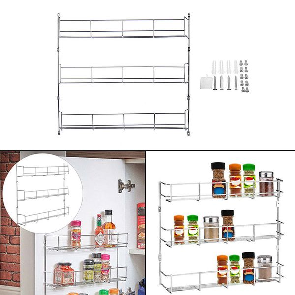 high quaity 3 tier spice rack wa mount kitchen organizer seasoning box storage rack hoder kitchen shef space saver
high quaity 3 tier spice rack wa mount kitchen organizer seasoning box storage rack hoder kitchen shef space saver