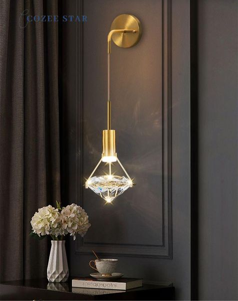 wall lamps luxury led modern diamond crystal metal gold sconce decoration bedroom living room corridor indoor lighting
wall lamps luxury led modern diamond crystal metal gold sconce decoration bedroom living room corridor indoor lighting