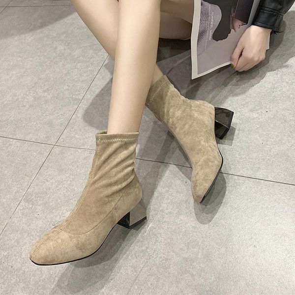 boots 2021 fashion autumn stretch women black ankle sock high heels round toe shoes woman slip on ladies
boots 2021 fashion autumn stretch women black ankle sock high heels round toe shoes woman slip on ladies