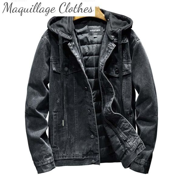 men's winter warm denim jackets detachable hat wool lined thermal outwear coats male clothing size m-4xl windbreak, Black;brown
men's winter warm denim jackets detachable hat wool lined thermal outwear coats male clothing size m-4xl windbreak, Black;brown