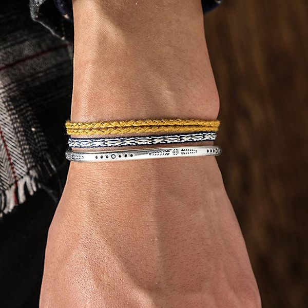 charm bracelets tibetan handmade weave friendship rope chain tassel bracelet on hand silver color leaf for women men lucky jewel, Golden;silver
charm bracelets tibetan handmade weave friendship rope chain tassel bracelet on hand silver color leaf for women men lucky jewel, Golden;silver