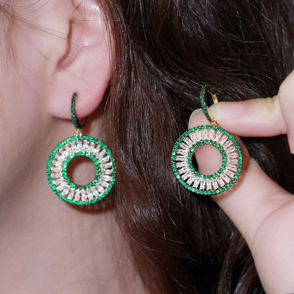 gorgeous green cubic zirconia gold color dangle circle round huggie drop earrings for women trendy jewelry gift cz861 210714, Silver
gorgeous green cubic zirconia gold color dangle circle round huggie drop earrings for women trendy jewelry gift cz861 210714, Silver