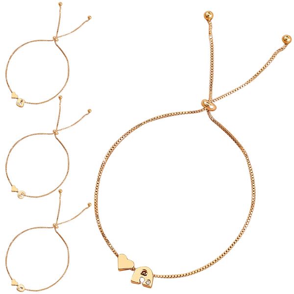 kimter letter charms bracelets for women cubic zirconia adjustable chain wristband wedding party jewelry bracelet bangle q345fz, Golden;silver
kimter letter charms bracelets for women cubic zirconia adjustable chain wristband wedding party jewelry bracelet bangle q345fz, Golden;silver