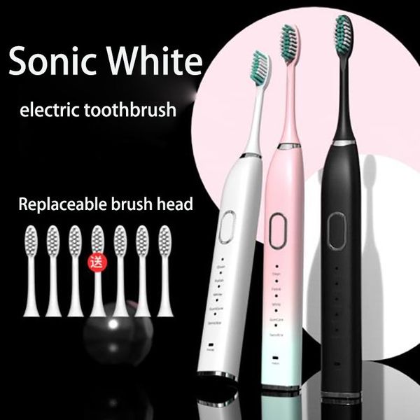electric sonic toothbrush usb charge rechargeable waterproof 5 mode tooth brushes replacement heads set fast smart
electric sonic toothbrush usb charge rechargeable waterproof 5 mode tooth brushes replacement heads set fast smart