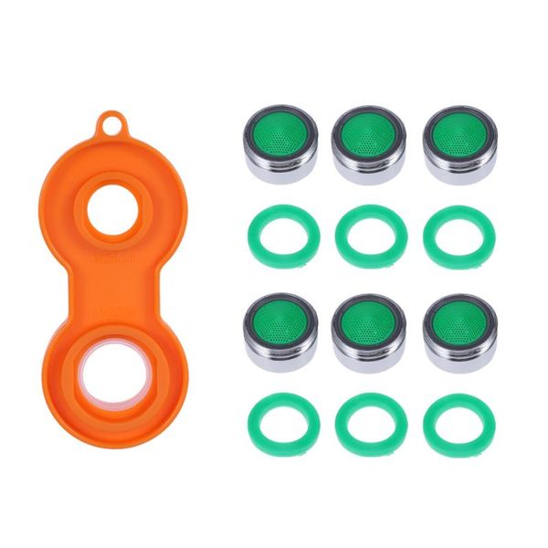 kitchen faucets pcs 23mm outer threaded brass aerator bubbler sprayer water saving filter female thread with wrench (silver)
kitchen faucets pcs 23mm outer threaded brass aerator bubbler sprayer water saving filter female thread with wrench (silver)