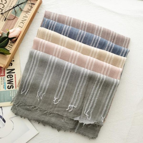 scarves silk scarf japanese vertical stripe acrylic wool women's dual-purpose sunscreen shawl, Blue;gray
scarves silk scarf japanese vertical stripe acrylic wool women's dual-purpose sunscreen shawl, Blue;gray