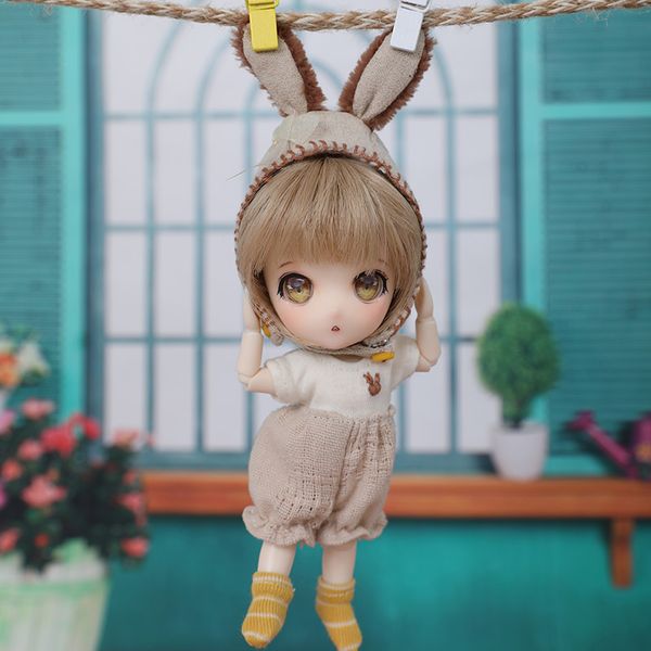 ob11 Suitsu BJD Doll 1/11 Tiny Hand Dolls Ball Jointed Doll Gifts for Kids Toys for Girls and Boys Cute baby doll
ob11 Suitsu BJD Doll 1/11 Tiny Hand Dolls Ball Jointed Doll Gifts for Kids Toys for Girls and Boys Cute baby doll