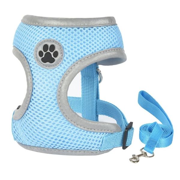 dog collars & leashes pet leash breathable mesh reflective vest type supplies restraint chest harness adjustable collar strap
dog collars & leashes pet leash breathable mesh reflective vest type supplies restraint chest harness adjustable collar strap