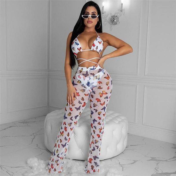 women's swimwear 4xl summer beach swimsuit 2 piece set women bikini cover up print mesh bra and pant outfit high waist ruffles long tro, White;black
women's swimwear 4xl summer beach swimsuit 2 piece set women bikini cover up print mesh bra and pant outfit high waist ruffles long tro, White;black