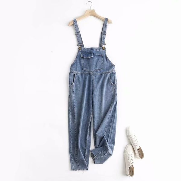 japan and women's clothing spring autumn high waist chest pocket loose cowboy suspender h8641, Blue
japan and women's clothing spring autumn high waist chest pocket loose cowboy suspender h8641, Blue