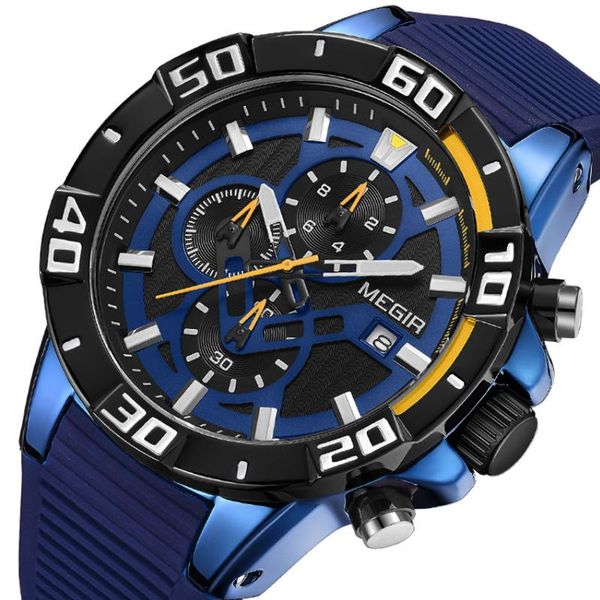 wristwatches fashion luminous multifunctional chronograph silicone sports men's watch birthday gift precise time, Slivery;brown
wristwatches fashion luminous multifunctional chronograph silicone sports men's watch birthday gift precise time, Slivery;brown