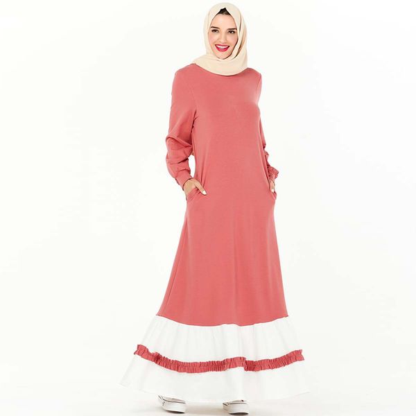 pocket pink hijab muslim dress abaya turkish dresses islam clothing abayas for women caftan moroccan kaftan robe dubai pakistan, Red
pocket pink hijab muslim dress abaya turkish dresses islam clothing abayas for women caftan moroccan kaftan robe dubai pakistan, Red