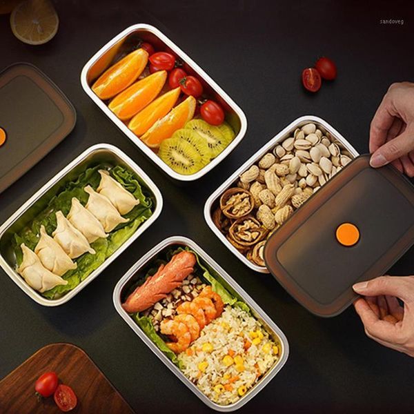 storage bottles & jars 304 stainless steel lunch box portable picnic camping outdoor crisper container
storage bottles & jars 304 stainless steel lunch box portable picnic camping outdoor crisper container