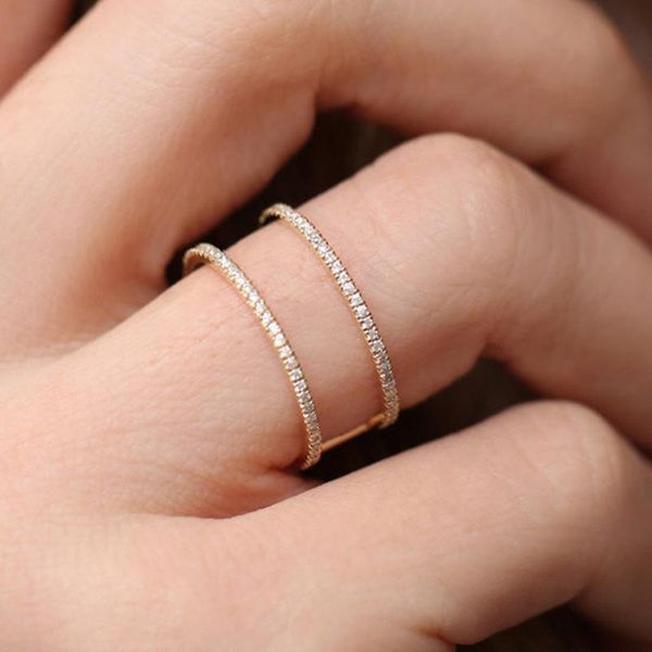 wedding rings 2021 fashion personality women bridal jewelry suitable for engagement anniversary gifts, Slivery;golden
wedding rings 2021 fashion personality women bridal jewelry suitable for engagement anniversary gifts, Slivery;golden