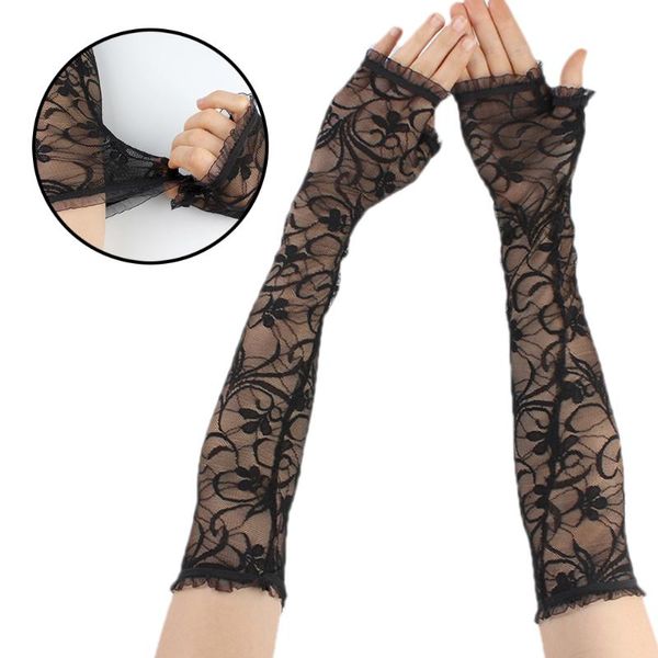 elbow & knee pads 1 pair lace arm sleeve uv protection cover sleeves sunblock protector cooling for (black), Black;gray
elbow & knee pads 1 pair lace arm sleeve uv protection cover sleeves sunblock protector cooling for (black), Black;gray