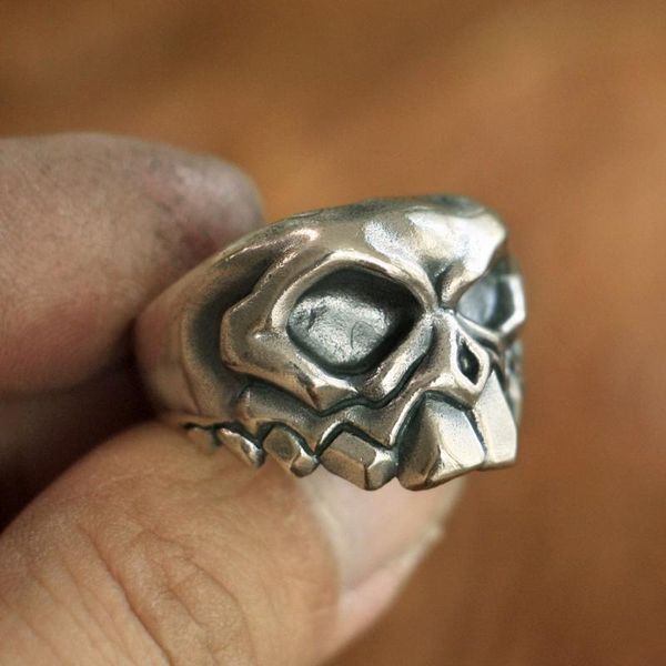 cluster rings front tooth skull ring 925 sterling silver mens biker ta107 us size 7~15, Golden;silver
cluster rings front tooth skull ring 925 sterling silver mens biker ta107 us size 7~15, Golden;silver