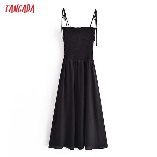 tangada fashion women black bow strap dress sleeveless backless female casual dress 6m16 210609, Black;gray
tangada fashion women black bow strap dress sleeveless backless female casual dress 6m16 210609, Black;gray