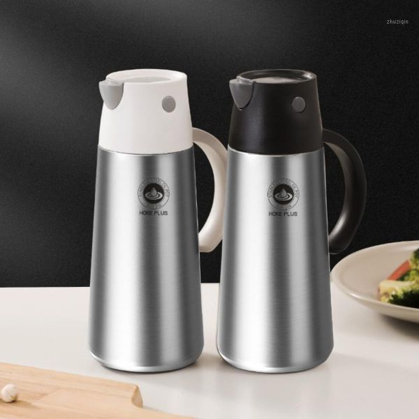 storage bottles & jars 750ml automatic opening closing oil pot stainless steel season bottle large-capacity vinegar cooking wine soy sauce
storage bottles & jars 750ml automatic opening closing oil pot stainless steel season bottle large-capacity vinegar cooking wine soy sauce