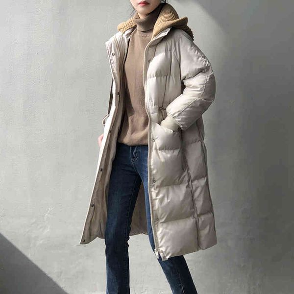 women's wool & blends hxjjp winter hooded down coat hat koreanthick warm parkas female long sleeve outerwear 0vdu, Black
women's wool & blends hxjjp winter hooded down coat hat koreanthick warm parkas female long sleeve outerwear 0vdu, Black