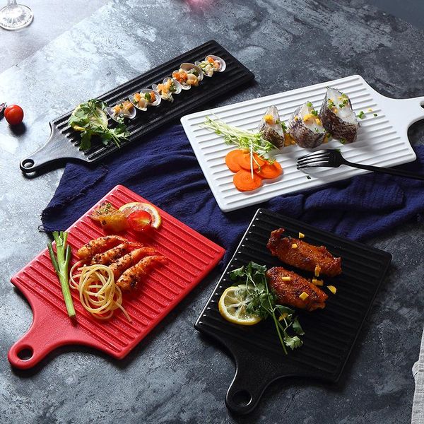 dishes & plates nordic ceramic cake dessert plate with handle sushi bread dinner el restaurant snack tray western pizza
dishes & plates nordic ceramic cake dessert plate with handle sushi bread dinner el restaurant snack tray western pizza