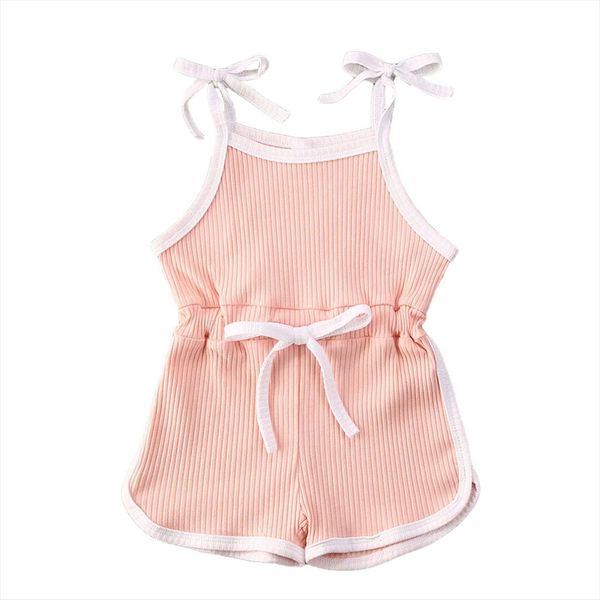 casual summer infant baby girls rompers overalls solid sleeveless drawstrings jumpsuits lovely clothes, White
casual summer infant baby girls rompers overalls solid sleeveless drawstrings jumpsuits lovely clothes, White