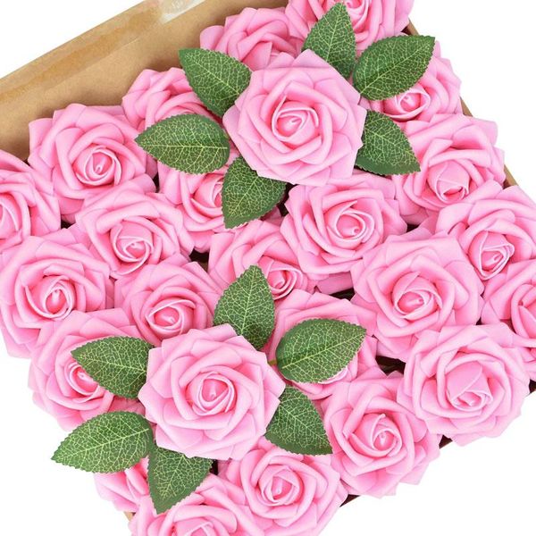 8cm foam rose head with flower box artificial flowers bouquet silk leaves for home wedding birthday party decor fake plants gift decorative
8cm foam rose head with flower box artificial flowers bouquet silk leaves for home wedding birthday party decor fake plants gift decorative