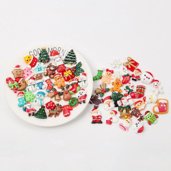 craft tools 30pcs mixed resin pendants flatback christmas charms ornaments embellishment (assorted pattern)
craft tools 30pcs mixed resin pendants flatback christmas charms ornaments embellishment (assorted pattern)
