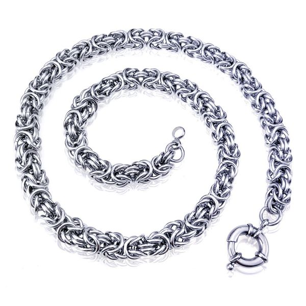 8mm chain width 316l stainless steel men women 5090cm length necklace curb manual chain, Silver
8mm chain width 316l stainless steel men women 5090cm length necklace curb manual chain, Silver