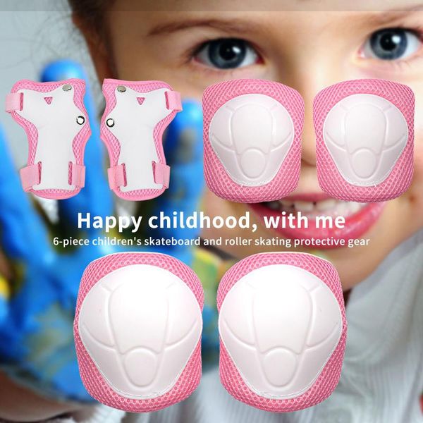 6pcs/ set children knee/elbow pads protective gears for skateboard bicycle ice inline roller skate protector scooter accessories elbow & kne, Black;gray
6pcs/ set children knee/elbow pads protective gears for skateboard bicycle ice inline roller skate protector scooter accessories elbow & kne, Black;gray
