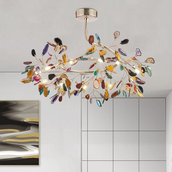 nordic style creative colorful leaves livingroom led chandeliers agate stone romantic diningroom bedroom bar lighting fixtures
nordic style creative colorful leaves livingroom led chandeliers agate stone romantic diningroom bedroom bar lighting fixtures