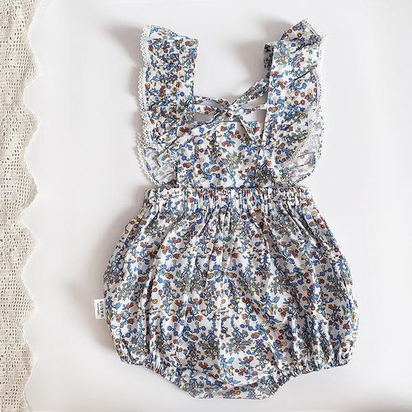 rompers korean style infant baby girls flying sleeve jumpsuit toddler girl flower cotton romper clothes, Blue
rompers korean style infant baby girls flying sleeve jumpsuit toddler girl flower cotton romper clothes, Blue