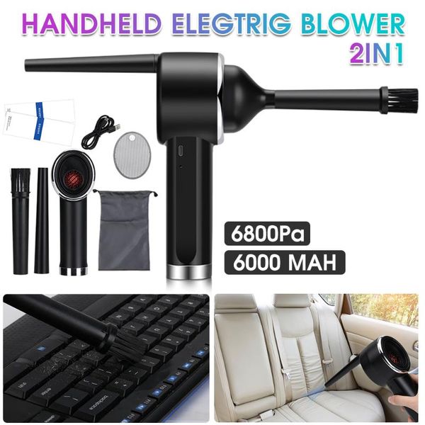 vacuum cleaners 2 in 1 air duster cleaner handheld dust collector usb blower rechargeable large capacity car & home cleaning machine
vacuum cleaners 2 in 1 air duster cleaner handheld dust collector usb blower rechargeable large capacity car & home cleaning machine