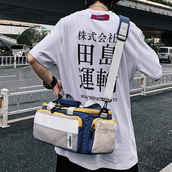 one shoulder messenger bag men's tide brand large capacity handbag camera travel small sports fitness duffel bags
one shoulder messenger bag men's tide brand large capacity handbag camera travel small sports fitness duffel bags