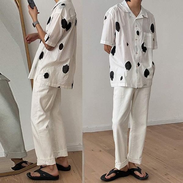 men's casual shirts incerun men summer short sleeve causal floral printed shirt loose buttons breathable chic blouse man fashion camisa, White;black
men's casual shirts incerun men summer short sleeve causal floral printed shirt loose buttons breathable chic blouse man fashion camisa, White;black