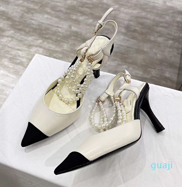 fashion leisure women's sandals baotou sandalss female spring summer autumn thin heel beaded shallow mouth high heels party shoe, Black
fashion leisure women's sandals baotou sandalss female spring summer autumn thin heel beaded shallow mouth high heels party shoe, Black