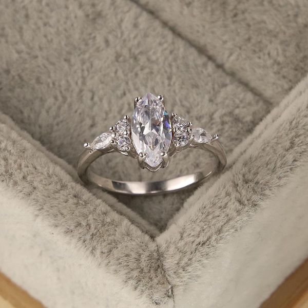 cluster rings elegant wedding ring set for woman cubic zirconia vintage bridal engagement rose goldfinger accessories jewelry anillos mujer, Golden;silver
cluster rings elegant wedding ring set for woman cubic zirconia vintage bridal engagement rose goldfinger accessories jewelry anillos mujer, Golden;silver