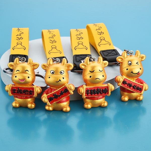 2021 fashion keychain creative cartoon taurus small gift key ring, year of the ox bag, 12 zodiac mascot, car pendant, Slivery;golden
2021 fashion keychain creative cartoon taurus small gift key ring, year of the ox bag, 12 zodiac mascot, car pendant, Slivery;golden