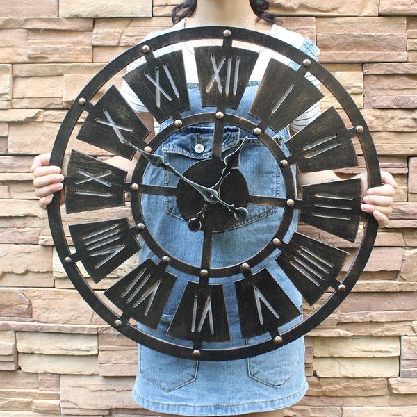 wall clocks european retro decoration 3d wooden clock creative stereo roman numeral living room quartz
wall clocks european retro decoration 3d wooden clock creative stereo roman numeral living room quartz