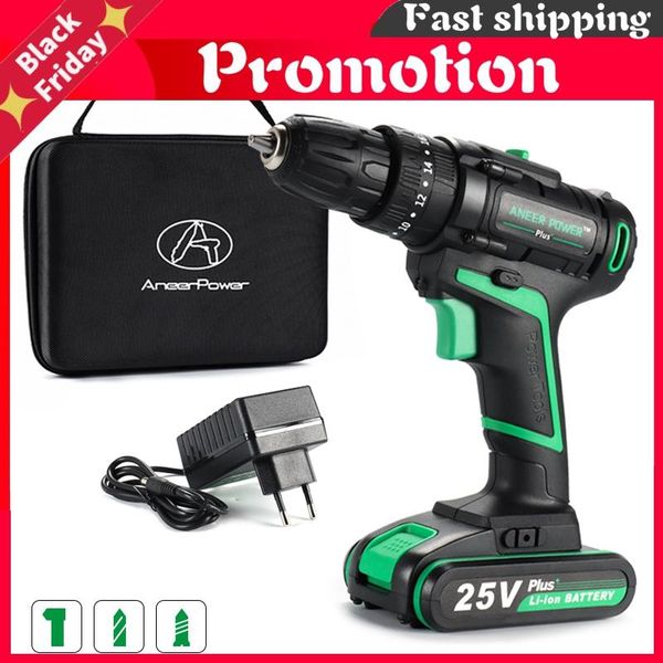 professiona electric drills 25v impact battery cordless hand drill three funct screwdriver home diy power tools decoration & drilling
professiona electric drills 25v impact battery cordless hand drill three funct screwdriver home diy power tools decoration & drilling