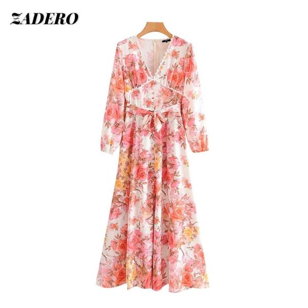 casual dresses floral print maxi dress women vintage elegant lace patchwork fashion long sleeve bow tie sashes back zipper female 2021, Black;gray
casual dresses floral print maxi dress women vintage elegant lace patchwork fashion long sleeve bow tie sashes back zipper female 2021, Black;gray