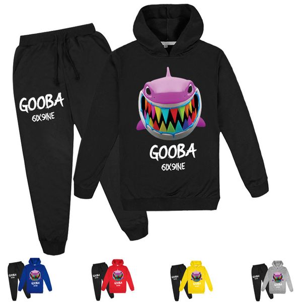 clothing sets dlf 6ix9ine gooba hoodie jogger pants 2pcs set kids tracksuit cartoon shark costume boys sport suit toddler girls outfits c022, White
clothing sets dlf 6ix9ine gooba hoodie jogger pants 2pcs set kids tracksuit cartoon shark costume boys sport suit toddler girls outfits c022, White