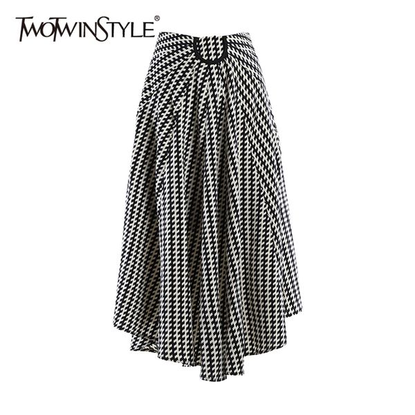 irregular striped skirt for women high waist hit color ruched midi elegant skirts female fashion clothing 210521, Black
irregular striped skirt for women high waist hit color ruched midi elegant skirts female fashion clothing 210521, Black