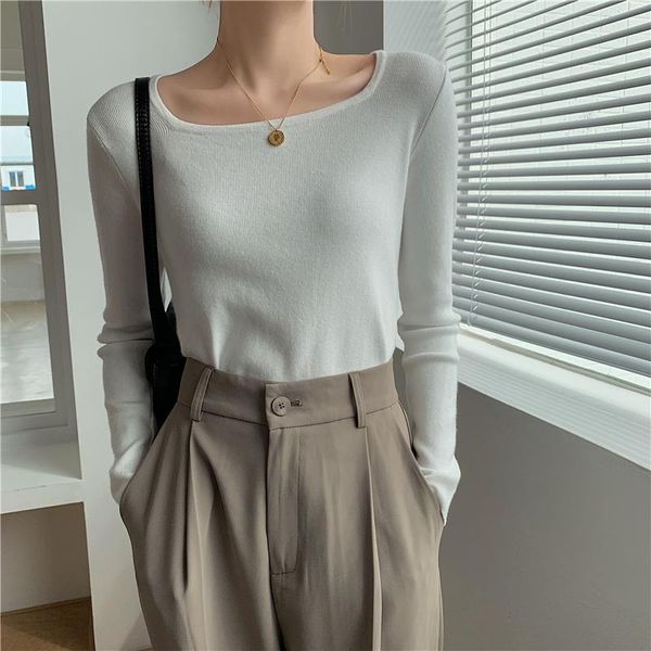 women's sweaters wholesale 2021 spring autumn winter fashion casual warm nice women knitted sweater woman female ol pullover bpy9005, White;black
women's sweaters wholesale 2021 spring autumn winter fashion casual warm nice women knitted sweater woman female ol pullover bpy9005, White;black