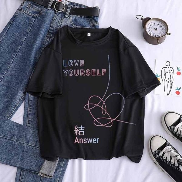y2k 2021 kpop bantan boys love yours self graphic t shirts goth summer plus size woman tshirts women's t-shirt, White
y2k 2021 kpop bantan boys love yours self graphic t shirts goth summer plus size woman tshirts women's t-shirt, White