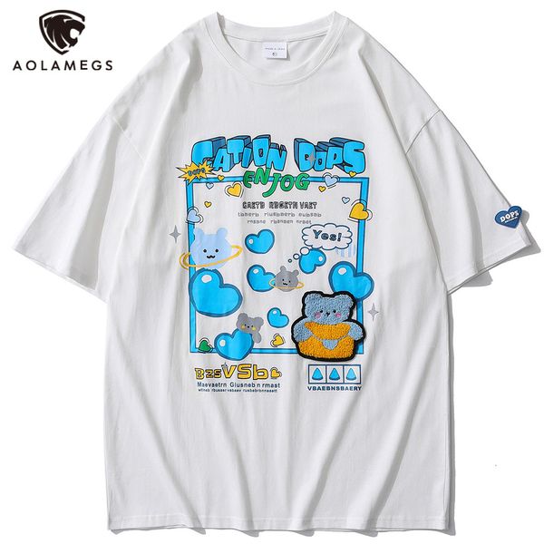 men's polos aolamegs pretty hairy bear patch funny impression of cartoon men's t-shirts college hip hop harajuku fashion-neck stre, White;black
men's polos aolamegs pretty hairy bear patch funny impression of cartoon men's t-shirts college hip hop harajuku fashion-neck stre, White;black