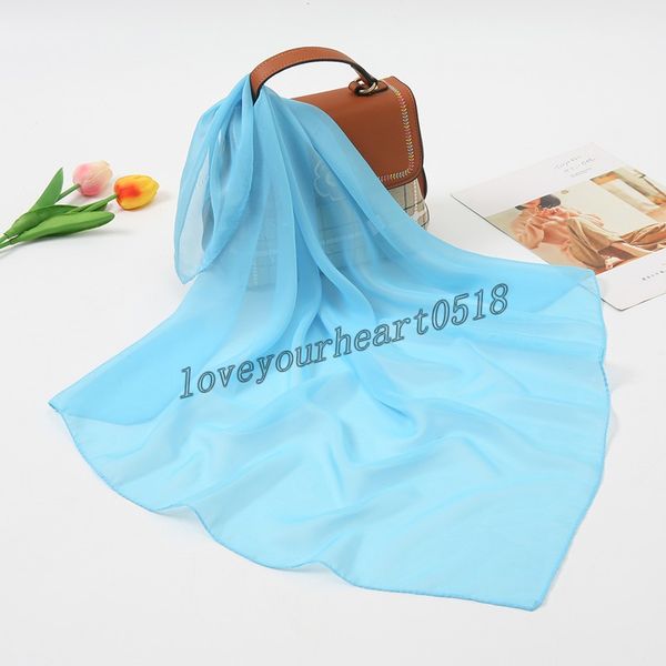 64*64cm fashion plain chiffon square scarves summer beach scarf women solid color headscarf lightweight thin shawls wraps hijab, Blue;gray
64*64cm fashion plain chiffon square scarves summer beach scarf women solid color headscarf lightweight thin shawls wraps hijab, Blue;gray