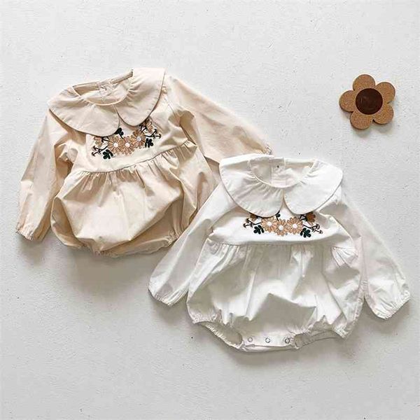 autumn kids girl long sleeve embroider rompers spring infant baby born clothes 0-3yrs 210521, Blue
autumn kids girl long sleeve embroider rompers spring infant baby born clothes 0-3yrs 210521, Blue
