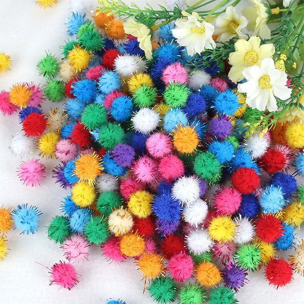 party decoration colorful 10/15/20/25mm/30mm glitter polypropylene mini fluffy soft pom poms pompoms ball handmade kids toys diy craft suppl
party decoration colorful 10/15/20/25mm/30mm glitter polypropylene mini fluffy soft pom poms pompoms ball handmade kids toys diy craft suppl